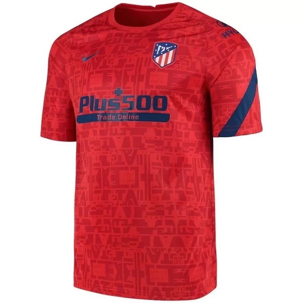 Trainingsshirt Atletico Madrid 2020-21 Rote Fussballtrikots Günstig